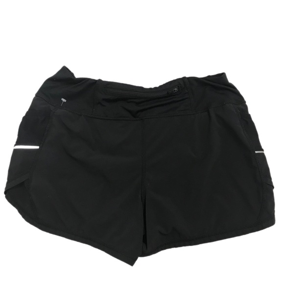 Athleta Black Dual Layer Workout Shorts - Picture 8 of 8